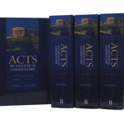 Acts An Exegetical Commentary