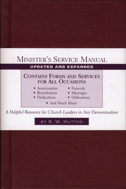 Minister`s Service Manual