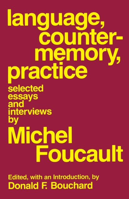 Language CounterMemory Practice Selected Essays