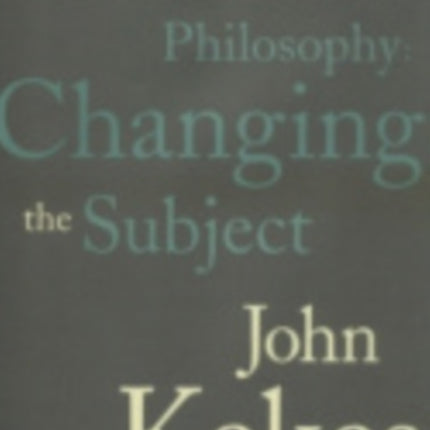 Pluralism in Philosophy: Changing the Subject