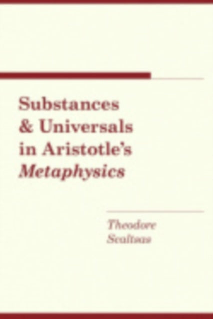 Substances and Universals in Aristotles