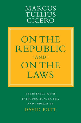 "On the Republic" and "On the Laws"