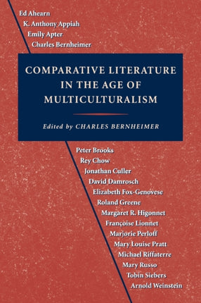 Comparative Literature in the Age of Multiculturalism