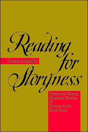 Reading for Storyness