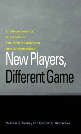New Players Different Game Understanding the Rise