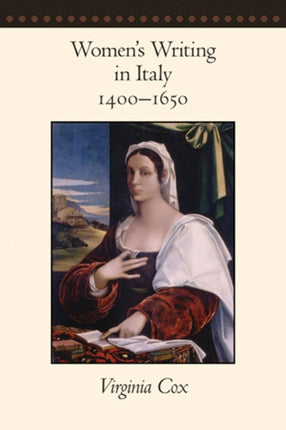 Womens Writing In Italy 1400  1650