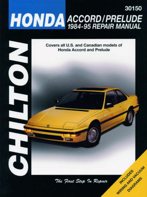 Honda Accord/Prelude (84 - 95) (Chilton)