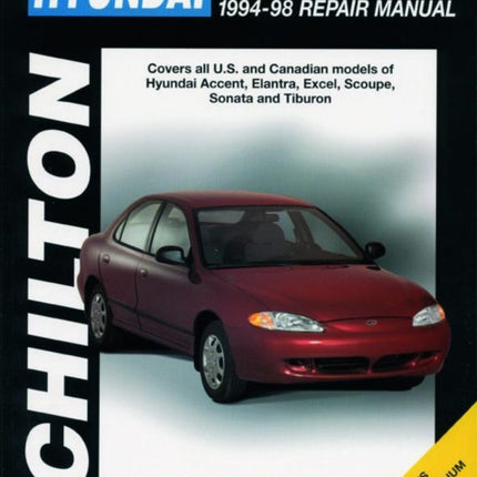 Hyundai Coupes/Sedans (94 - 98) (Chilton)