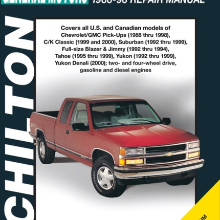 Chevrolet Pick-Ups (88 - 98) (Chilton)