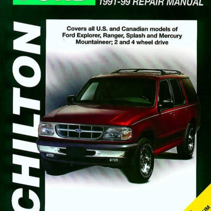 Ford Ranger/Explorer/Mountaineer (91 - 99) (Chilton)