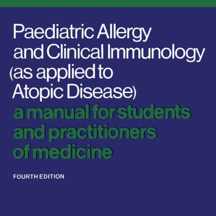 Paediatric Allergy and Clinical Immunology As