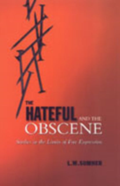 The Hateful and the Obscene  Studies in the