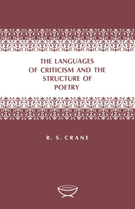 The Languages of Criticism and the Structure of