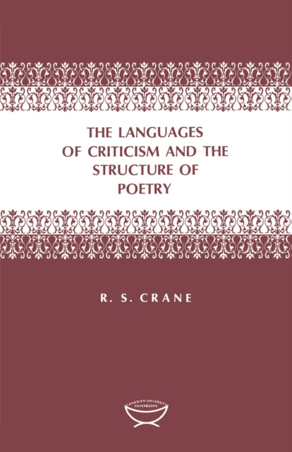The Languages of Criticism and the Structure of