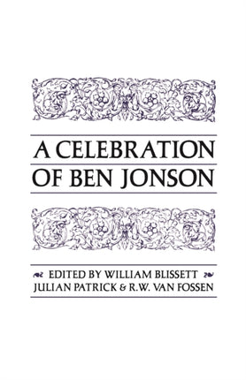 Celebration of Ben Jonson