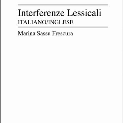 Interferenze lessicali