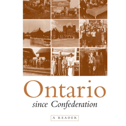 Ontario Since Confederation
