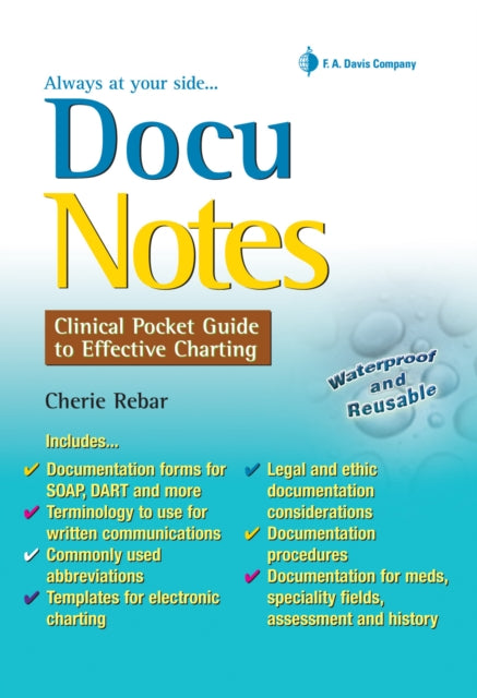 Docunotes  Clinical Pocket Guide to Effective Charting