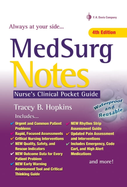 MedSurg Notes Nurses Clinical Pocket Guide