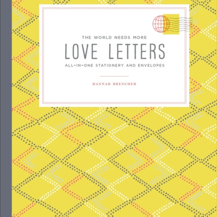 The World Needs More Love Letters All-in-One Stationery and Envelopes