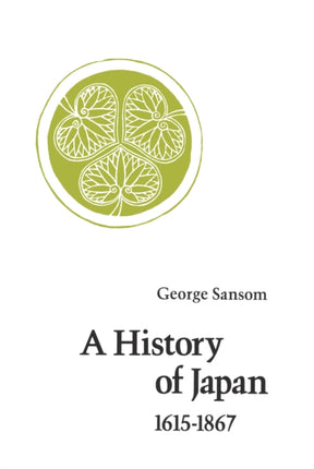 A History of Japan, 1615-1867