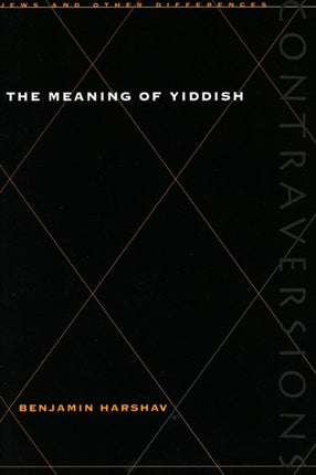 The Meaning of Yiddish