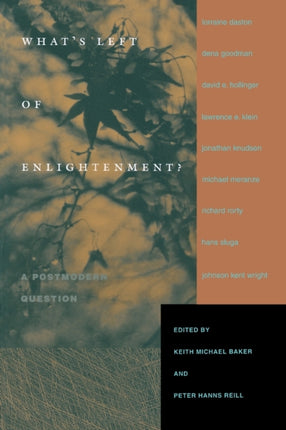 What’s Left of Enlightenment?: A Postmodern Question