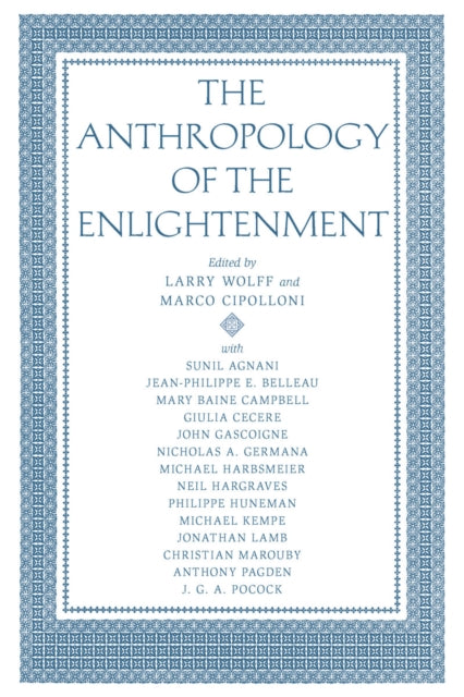 The Anthropology of the Enlightenment