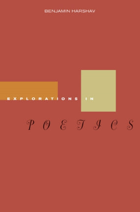 Explorations in Poetics