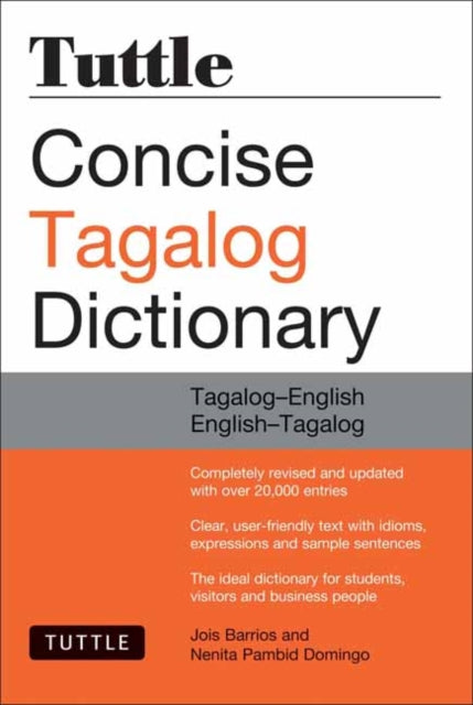 Tuttle Concise Tagalog Dictionary: Tagalog-English English-Tagalog (over 20,000 entries)