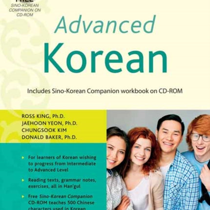 Advanced Korean: Includes Downloadable Sino-Korean Companion Workbook