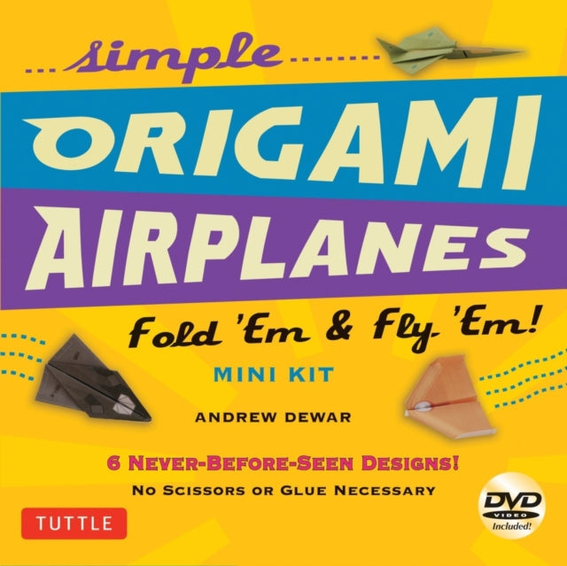 Simple Origami Airplanes Mini Kit