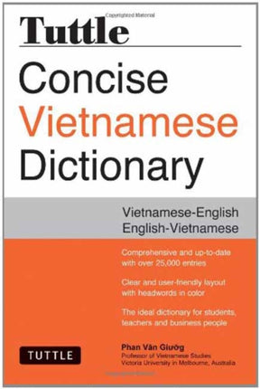 Tuttle Concise Vietnamese Dictionary: Vietnamese-English English-Vietnamese