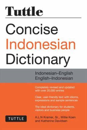 Tuttle Concise Indonesian Dictionary: Indonesian-English English-Indonesian