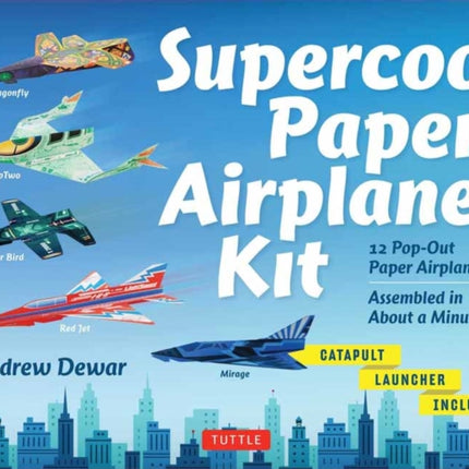 Supercool Paper Airplanes Kit