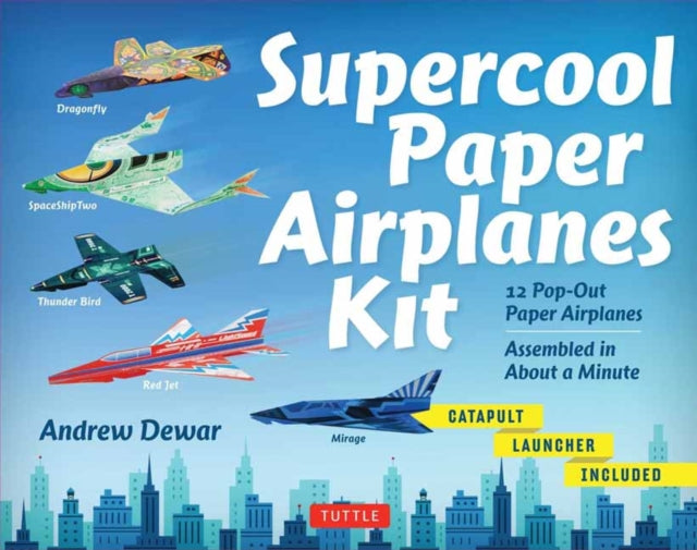 Supercool Paper Airplanes Kit