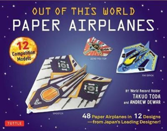 Out of This World Paper Airplanes Kit