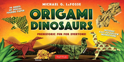 Origami Dinosaurs Kit