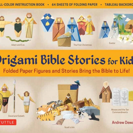 Origami Bible Stories for Kids Kit