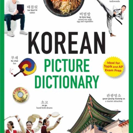 Korean Picture Dictionary: Learn 1,200 Key Korean Words and Phrases