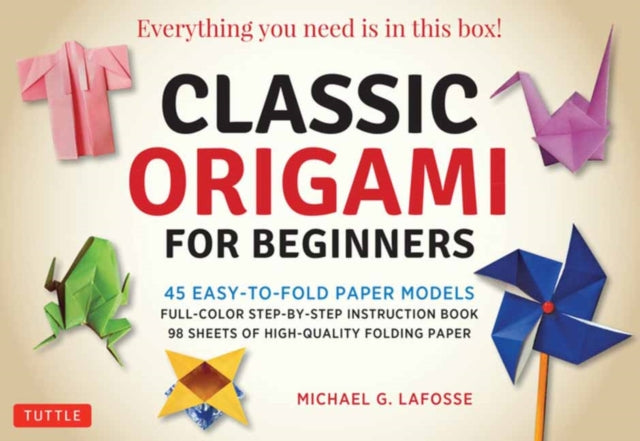 Classic Origami for Beginners Kit