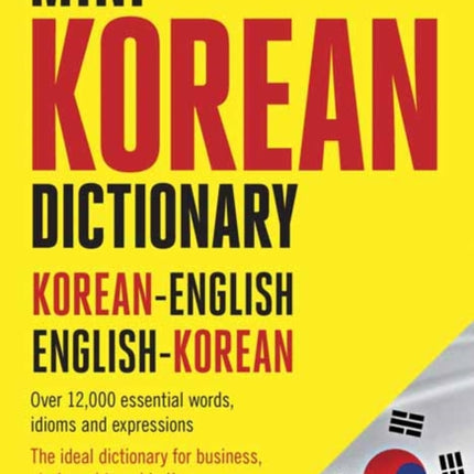 Mini Korean Dictionary: Korean-English English-Korean