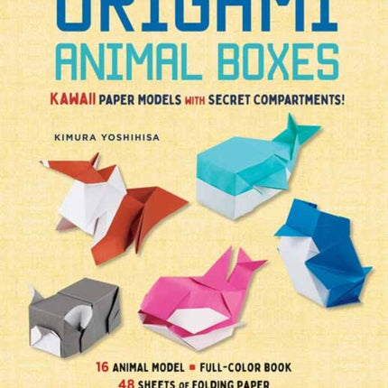 Origami Animal Boxes Kit