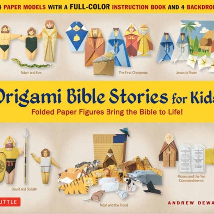 Origami Bible Stories for Kids Kit