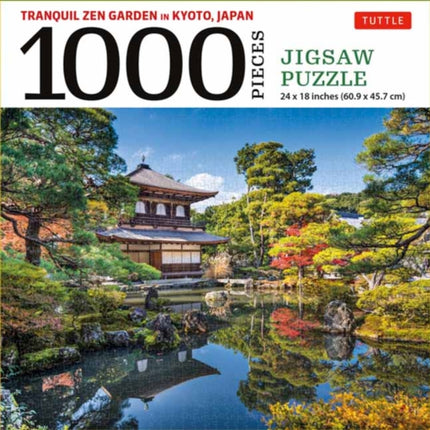 Tranquil Zen Garden in Kyoto Japan 1000 Piece