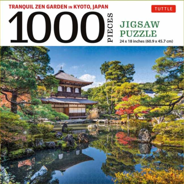 Tranquil Zen Garden in Kyoto Japan 1000 Piece