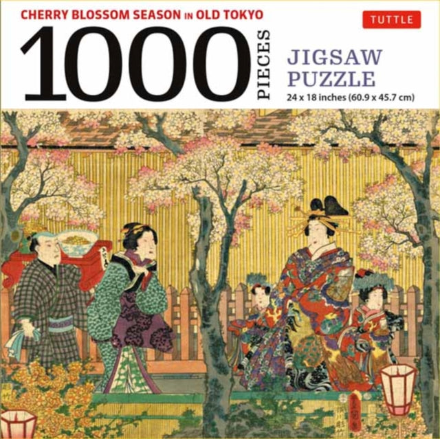 Cherry Blossom Season in Old Tokyo 1000 Piece