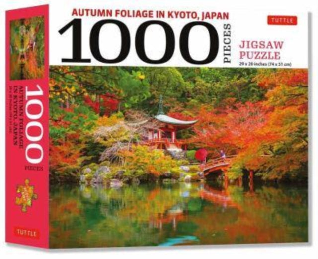 Autumn Foliage in Kyoto Japan  1000 Piece Jigsaw