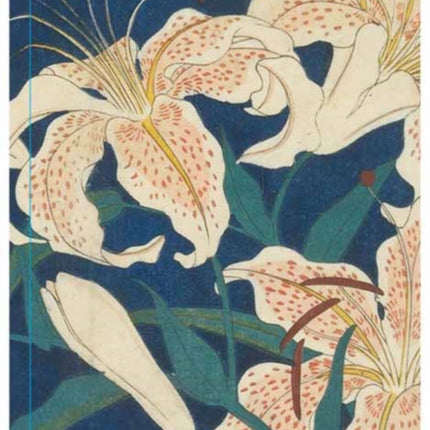 Hiroshige Spotted Lilies Dotted Paperback Journal