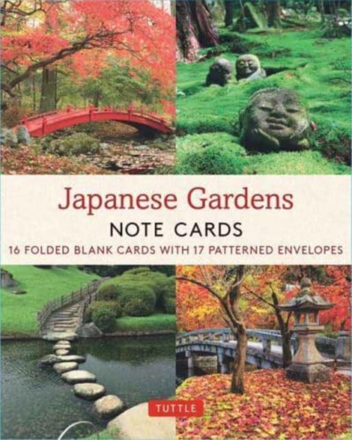 Japanese Gardens, 16 Note Cards: 16 Different Blank Cards with Envelopes in a Keepsake Box!